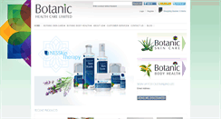 Desktop Screenshot of botanichealthcare.com